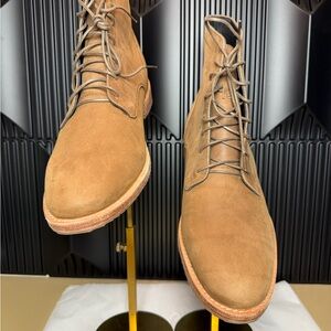 Men's Tan Leather Boots